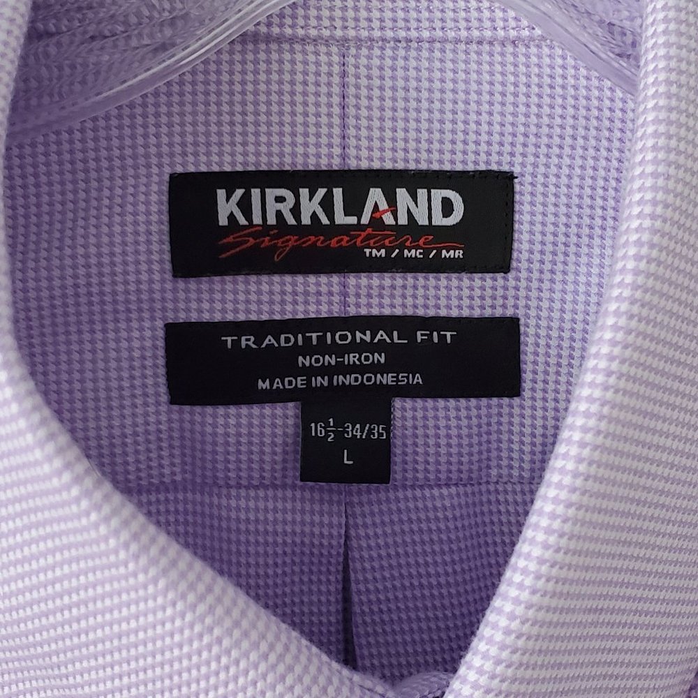 Kirkland Signature Men’s Traditional Dress Shirt